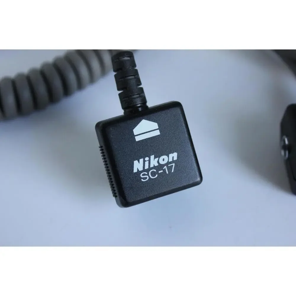 Nikon SC-17 Remote Cable for Speedlight Flashes and Nikon SC-19 Remote Cord 10'